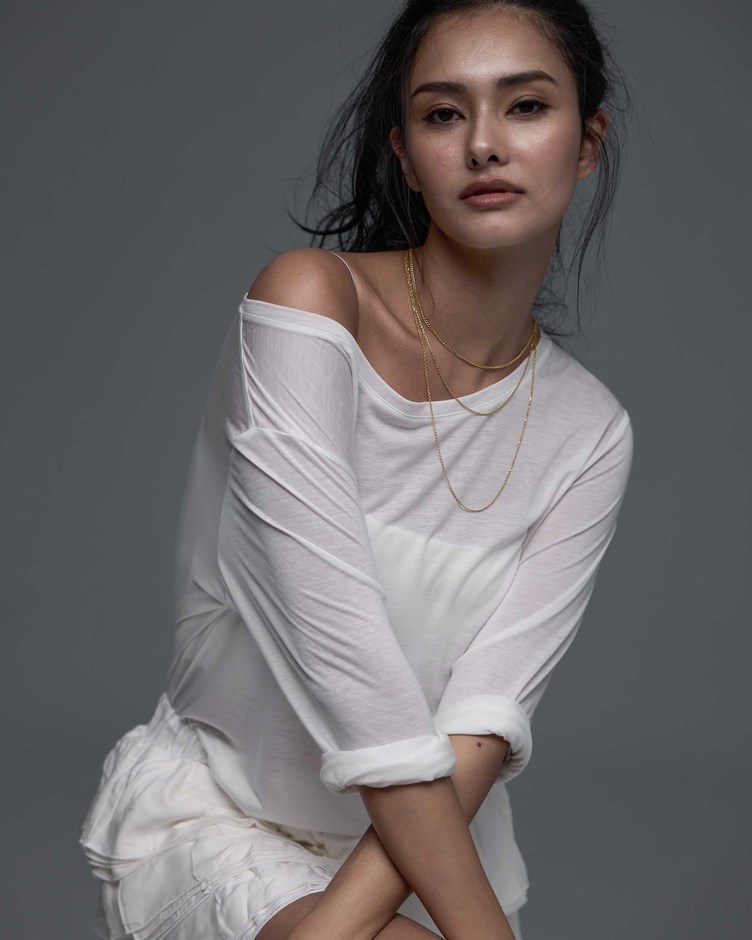 鬆弛顯瘦｜萊賽爾透膚感上衣