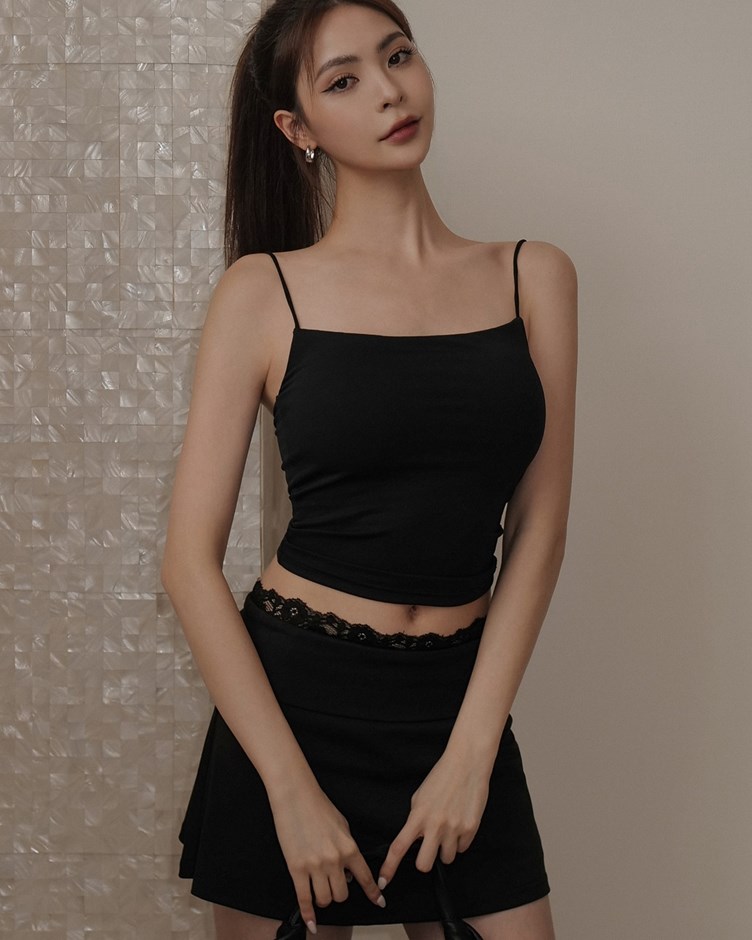 輕塑高彈細肩BRA TOP背心