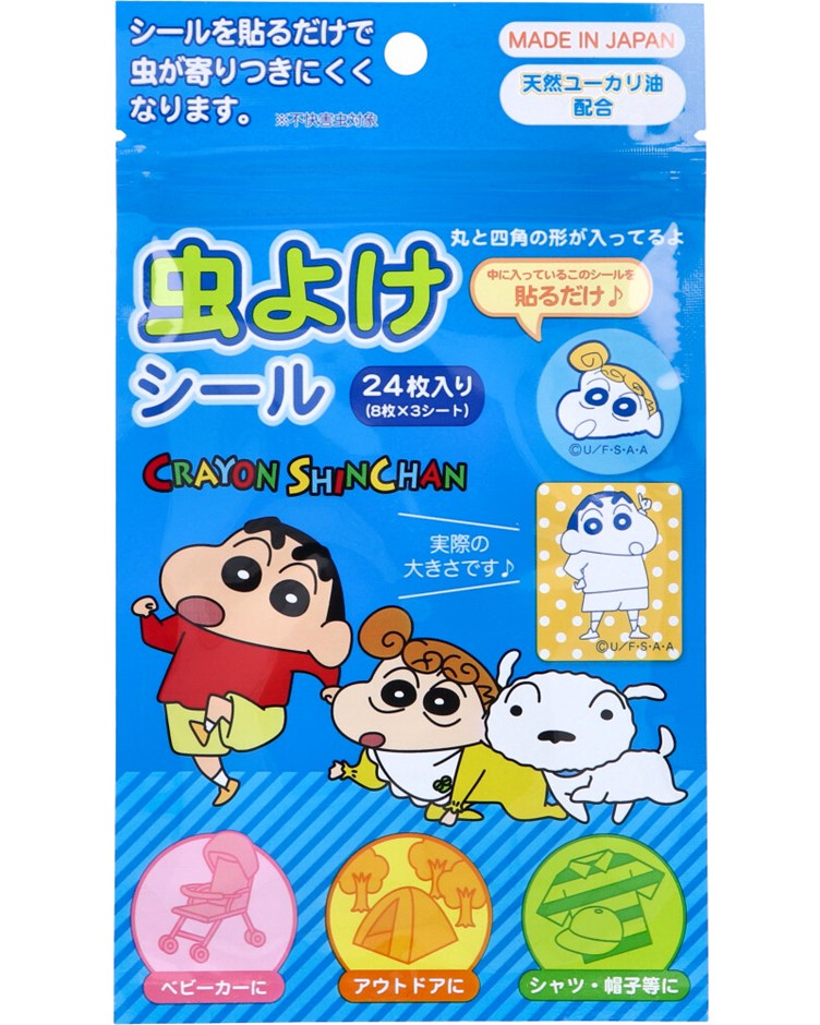 蠟筆小新防蚊貼24入