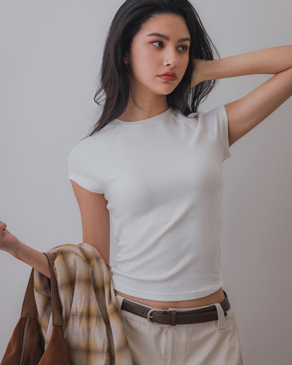 簡約連袖造型上衣(22)