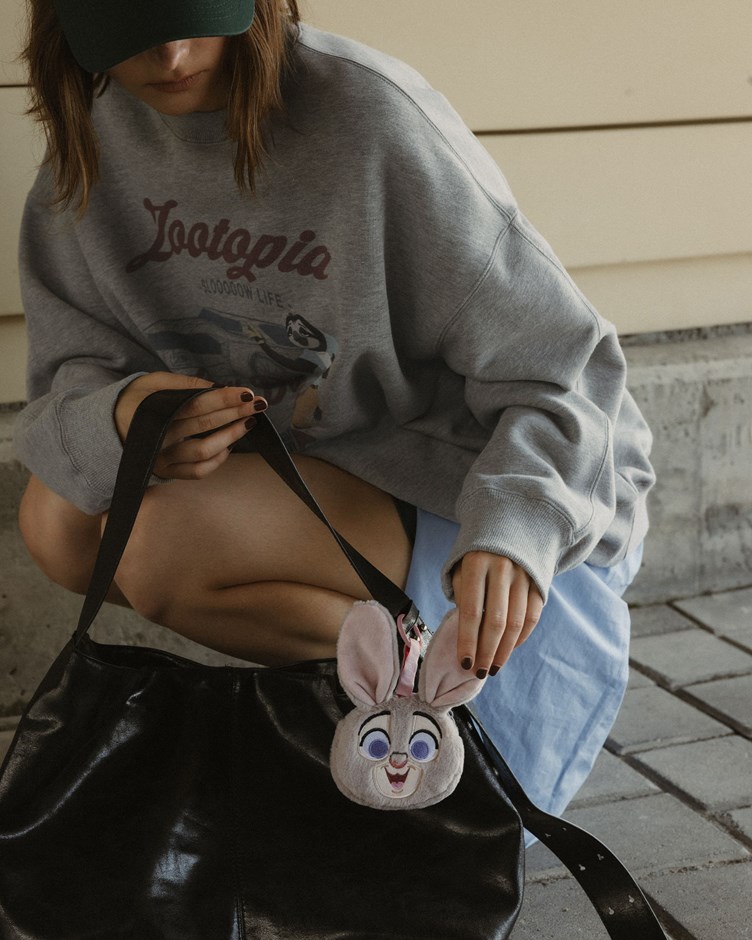 動物方城市2系列Judy絨毛大臉零錢包