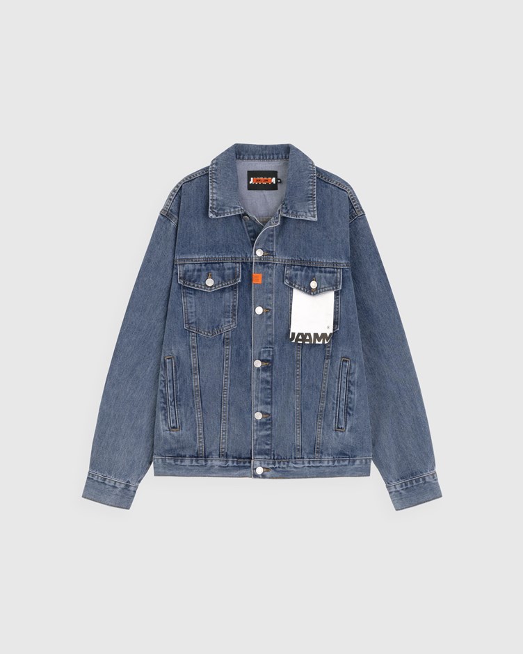 LABEL DENIM JACKET