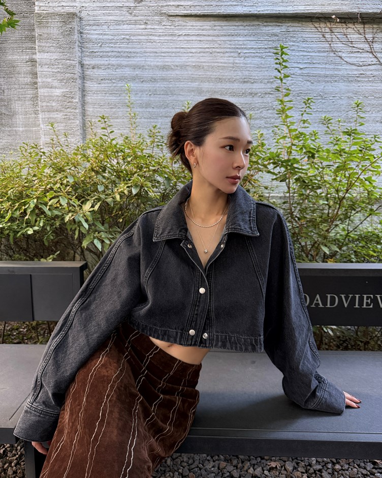 13 Seoul Flow 連袖牛仔外套