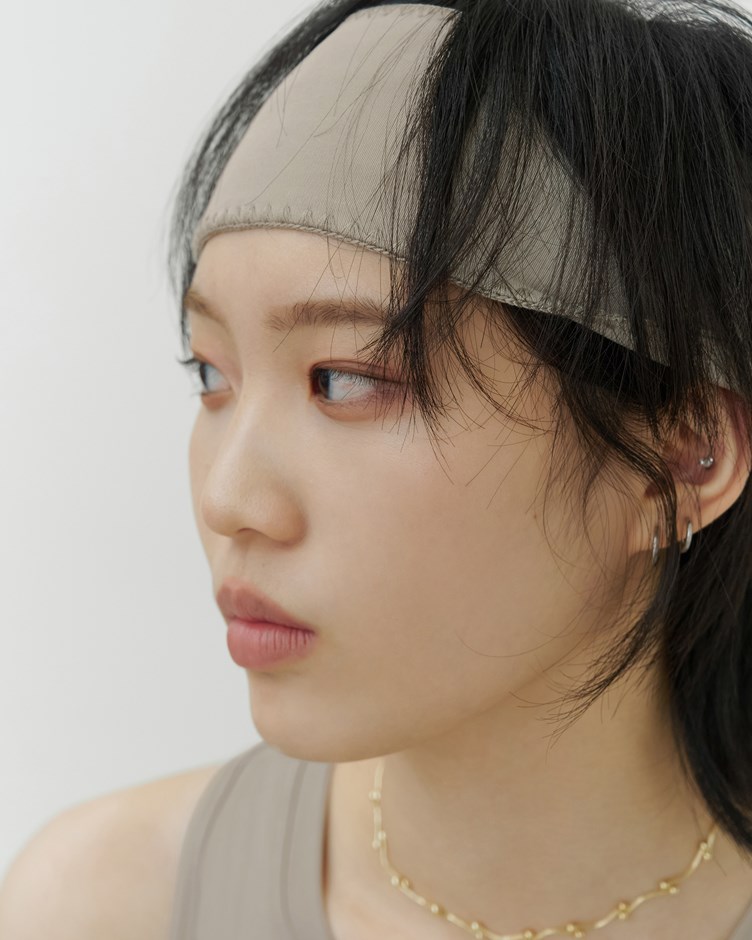 刺繡花邊寬版髮帶