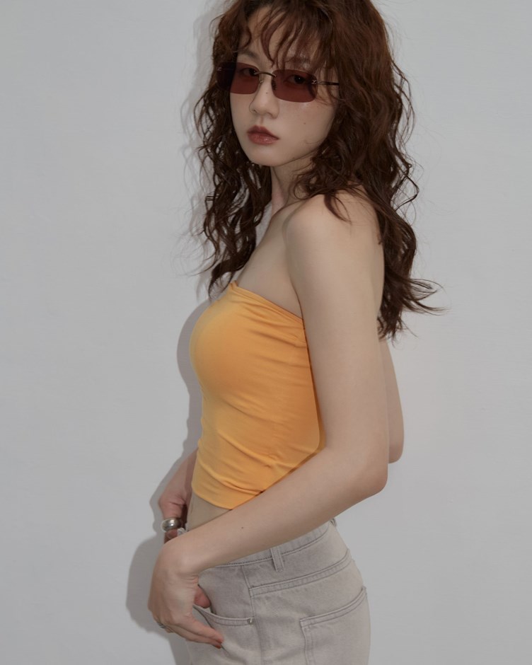 Q彈莫代爾親膚平口BRA TOP