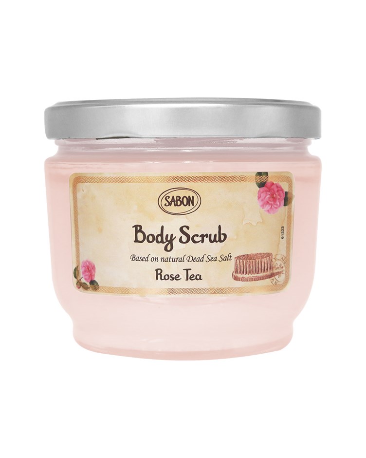 SABON 玫瑰茶語身體磨砂膏(600g)(專櫃公司貨)
