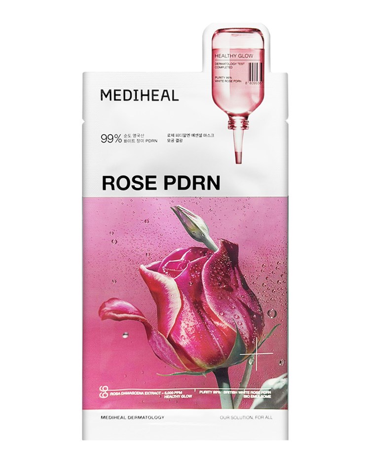 MEDIHEAL 精華面膜(積雪草/茶樹/玫瑰/維他命C/膠原彈性)