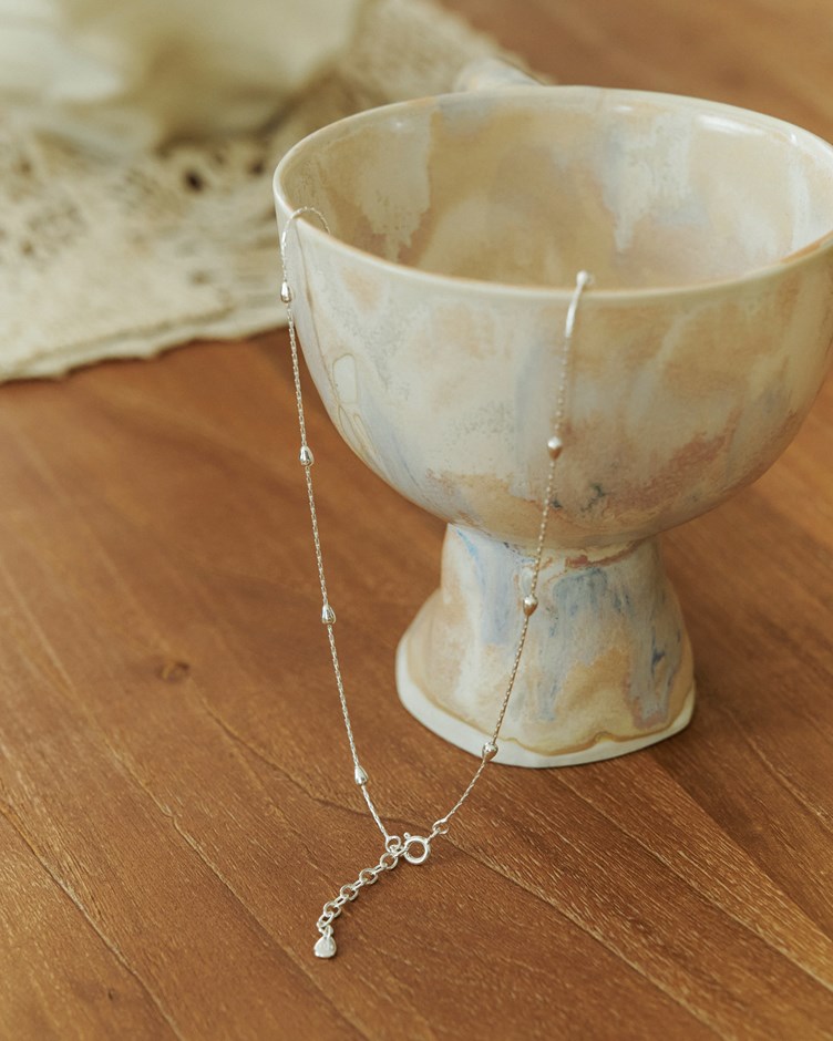 S925串珠編繩造型項鍊