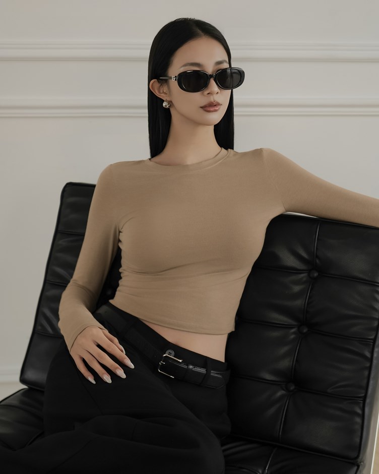 經典彈力薄長袖打底衣