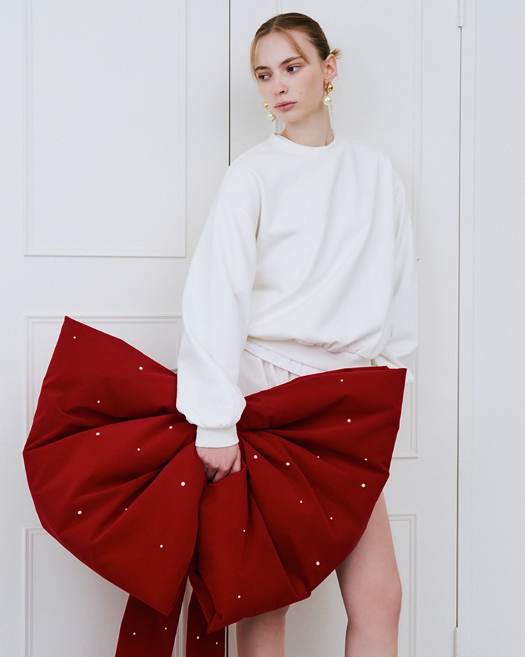 日常水洗圓領衛衣