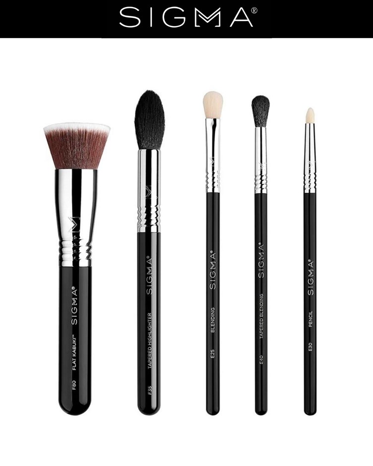 Sigma Beauty 品牌經典組MOST-WANTED BRUSH SET