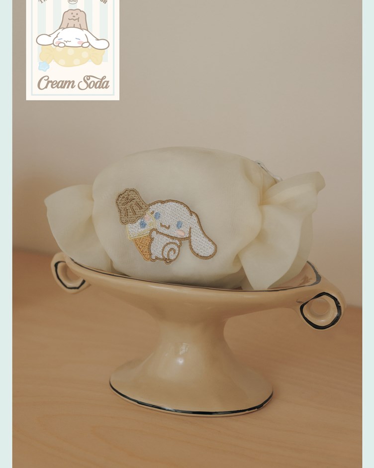 【奶油家族x大耳狗】糖果吊飾多功能小包