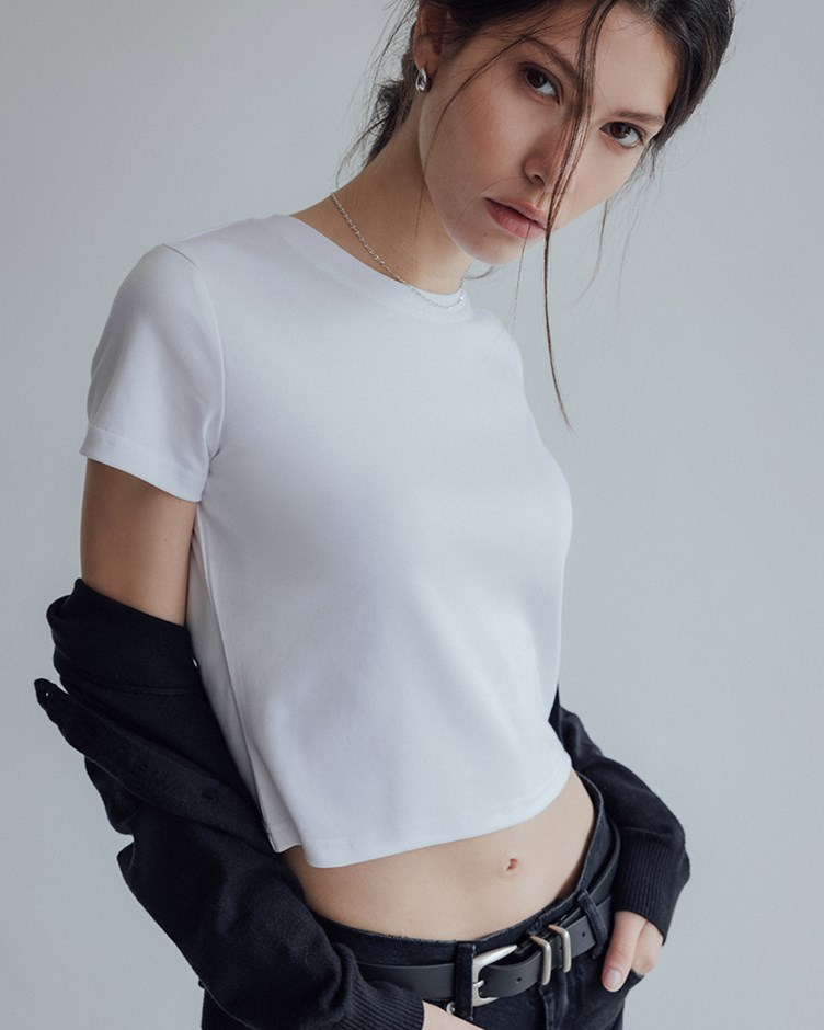 日常後車線短袖上衣