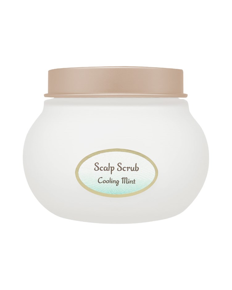 SABON 沁心薄荷 死海鹽頭皮磨砂膏(300g)(專櫃公司貨)