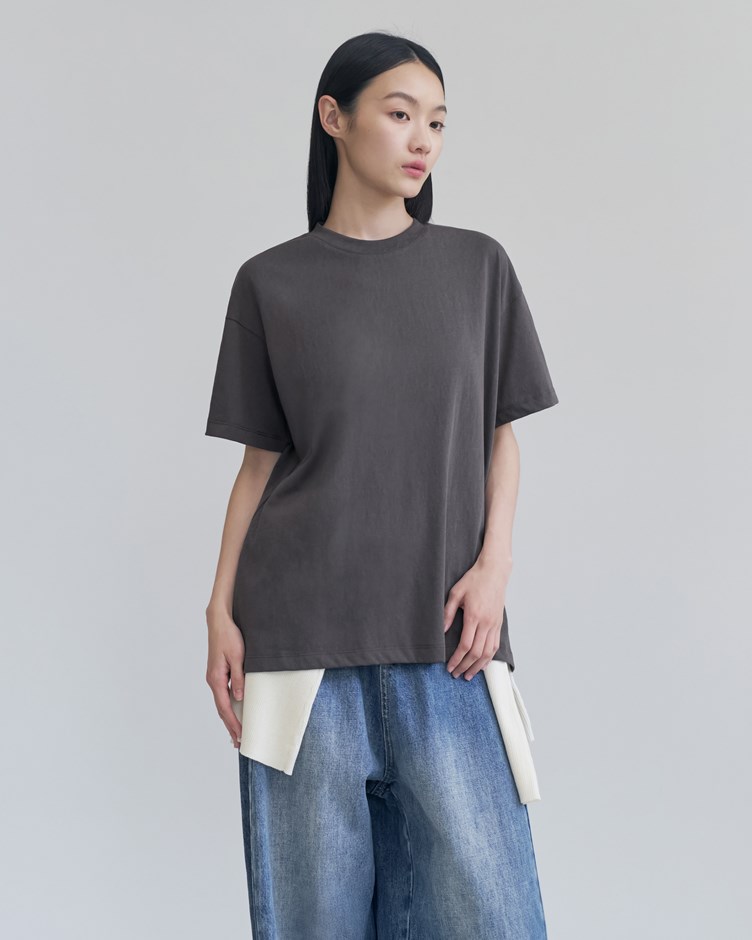 雪花紋理短袖TEE