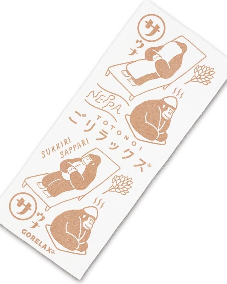 GORELAX 日本風呂今治毛巾