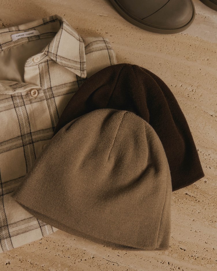 博主感針織毛線帽