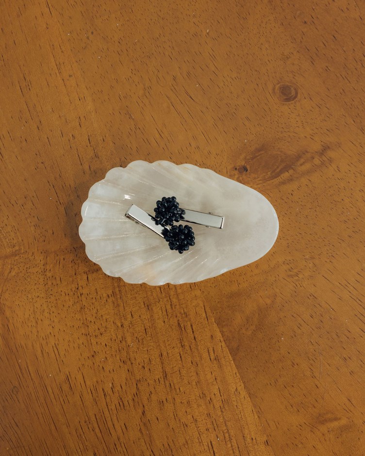 KR立體爆米花型髮夾(2入一組) (預購 預計1週內到貨)