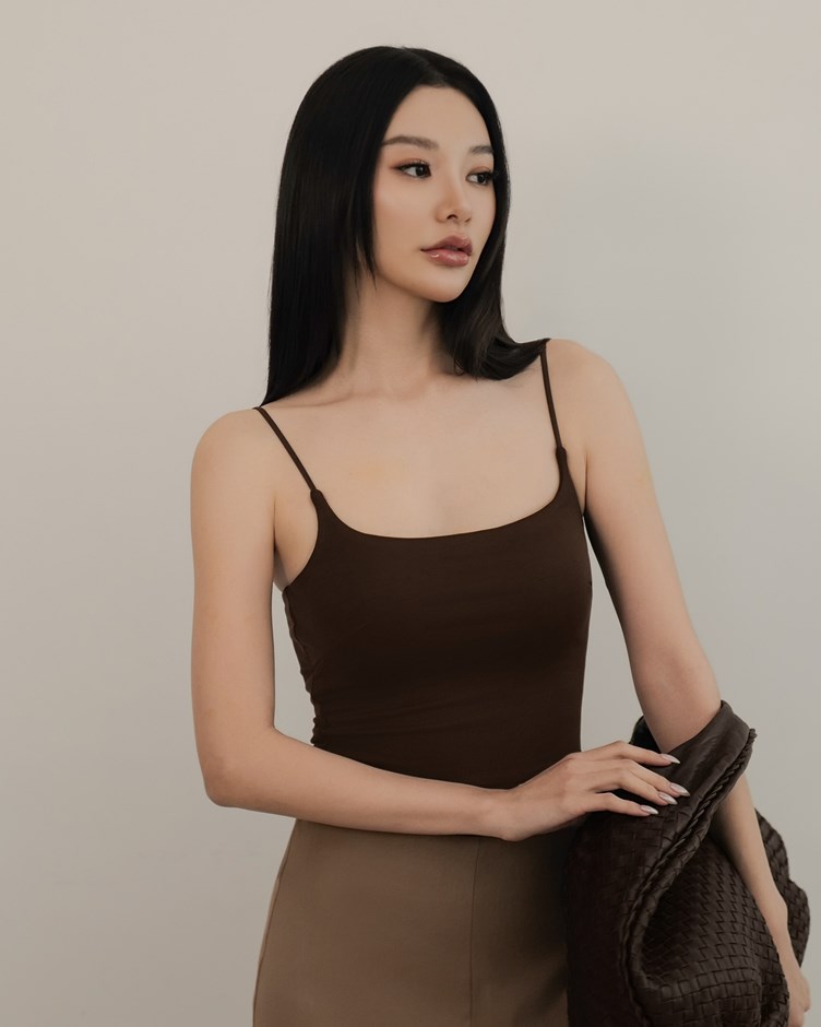 彈力天絲圓領BRATOP