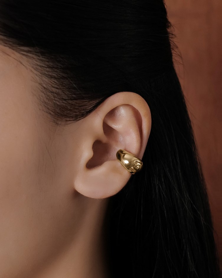 金屬弧面彈力耳夾