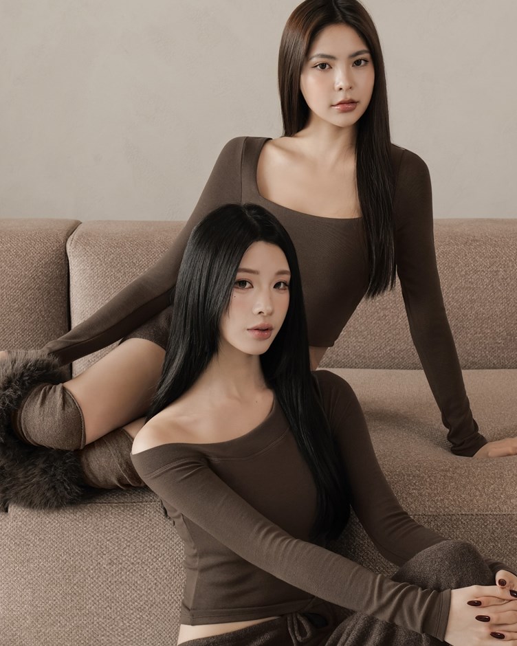 暖絨內磨毛斜肩BRATOP