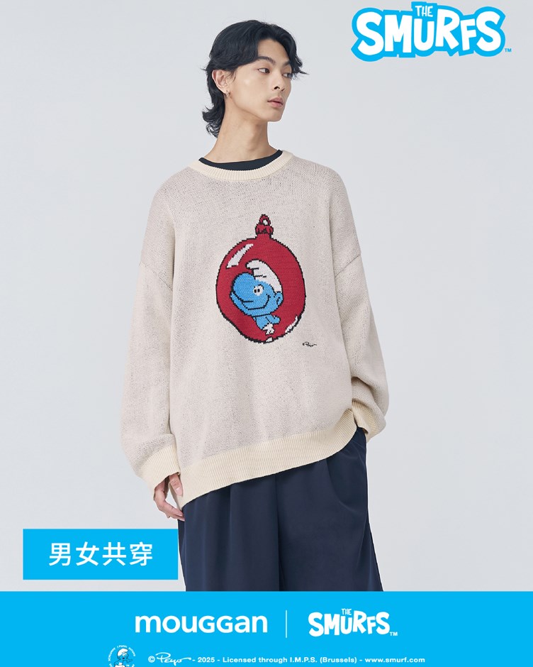 SMURF系列毛衣 (聖誕球)