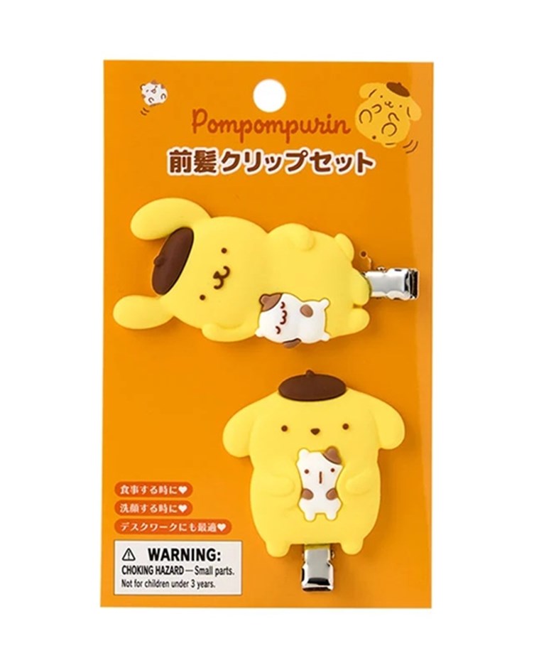 Sanrio 三麗鷗造型髮夾 (布丁狗與馬芬)