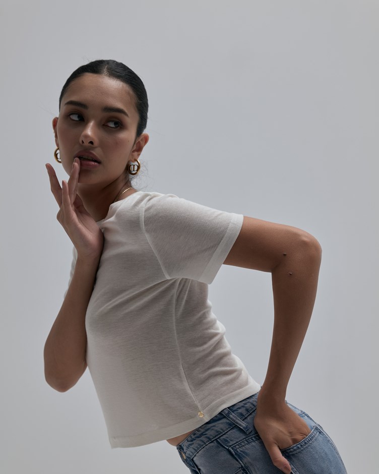Cozy Fit Short Sleeve Top