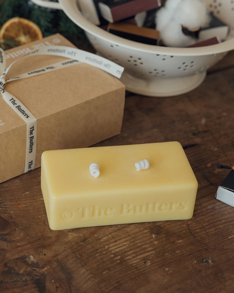 奶油塊造型香氛蠟燭