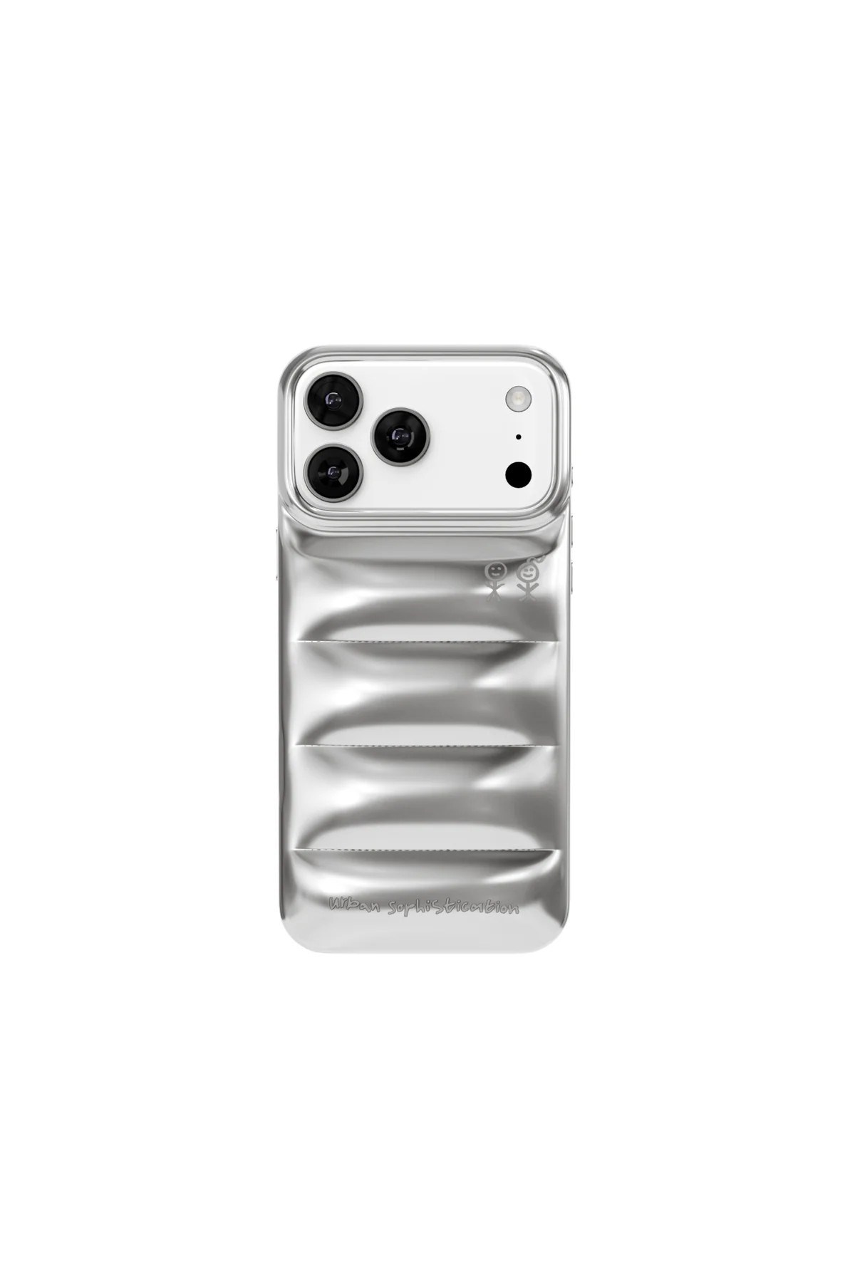 UR SELECT-The Puffer 手機殼-霧面銀( iPhone 17 Pro Max ) ｜ UR LIVING