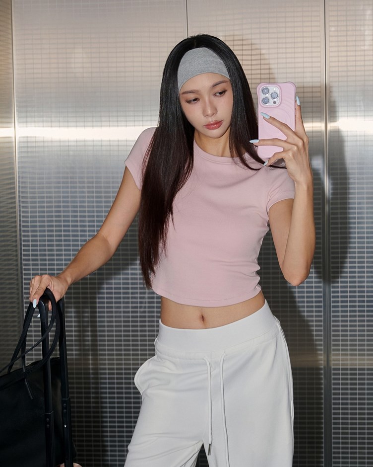 日常厚磅柔棉短TEE