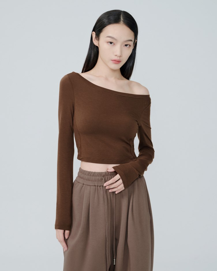 HEATLIGHT 輕暖發熱圓領長袖 BRA TOP