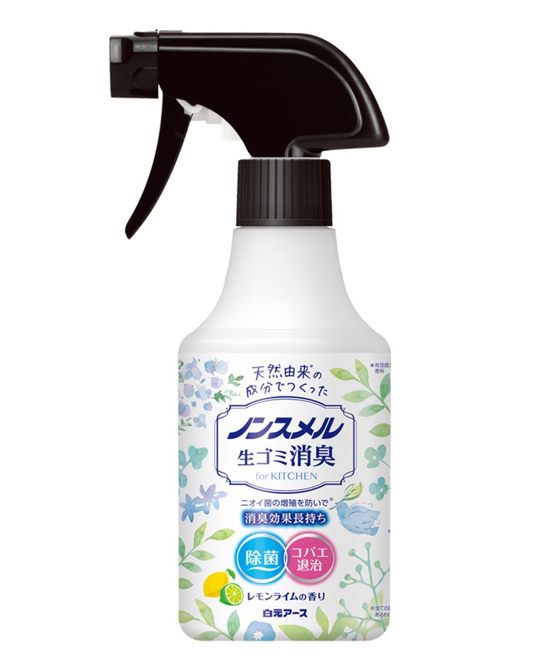 白元 廚餘.排水孔 消臭噴霧 300ml