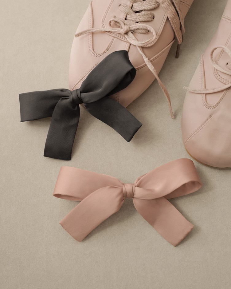 霧絲感蝴蝶結髮夾