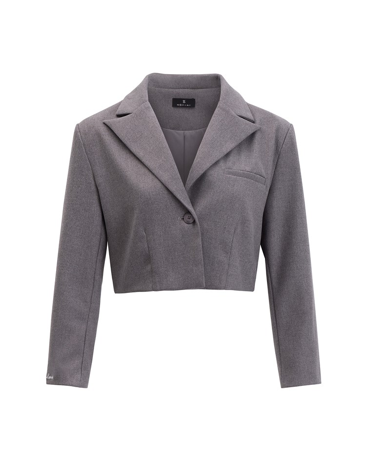 the city cropped blazer