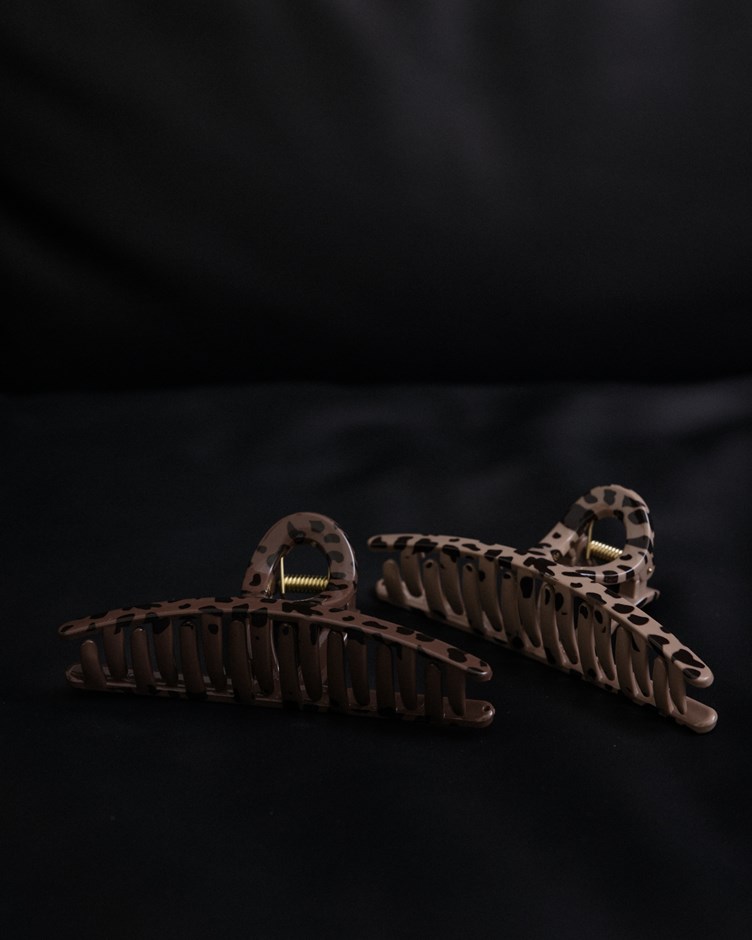 牛奶豹紋鯊魚夾