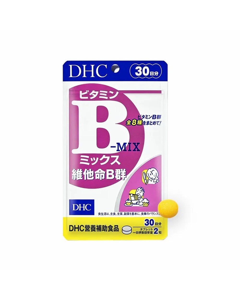 DHC維他命B群 60粒-30日份