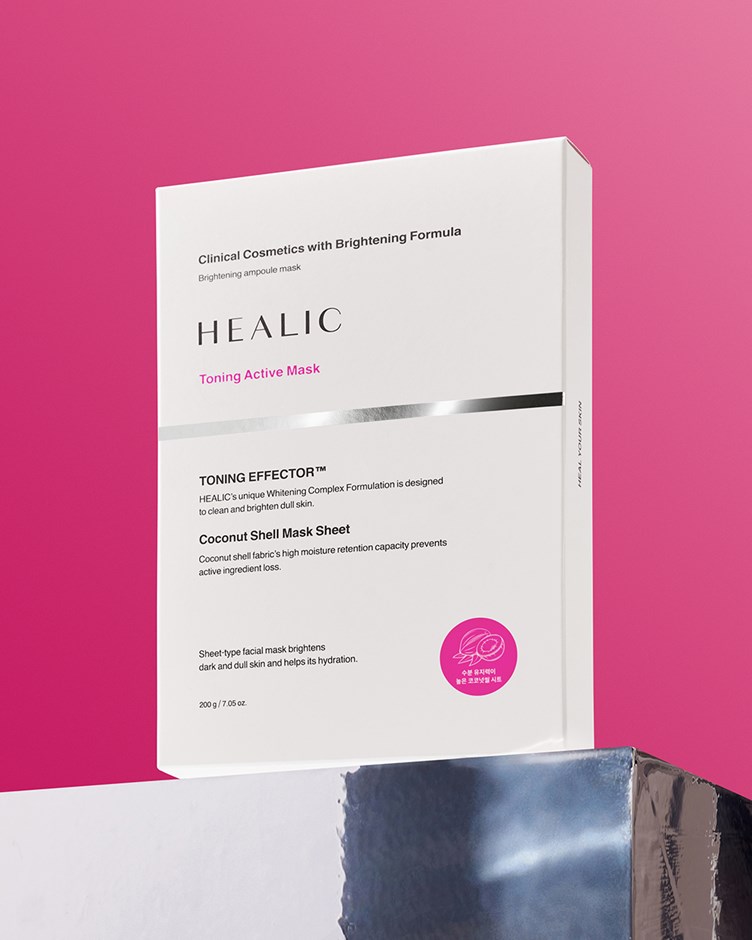 HEALIC皙麗可 水潤亮白爽膚面膜 5片/盒