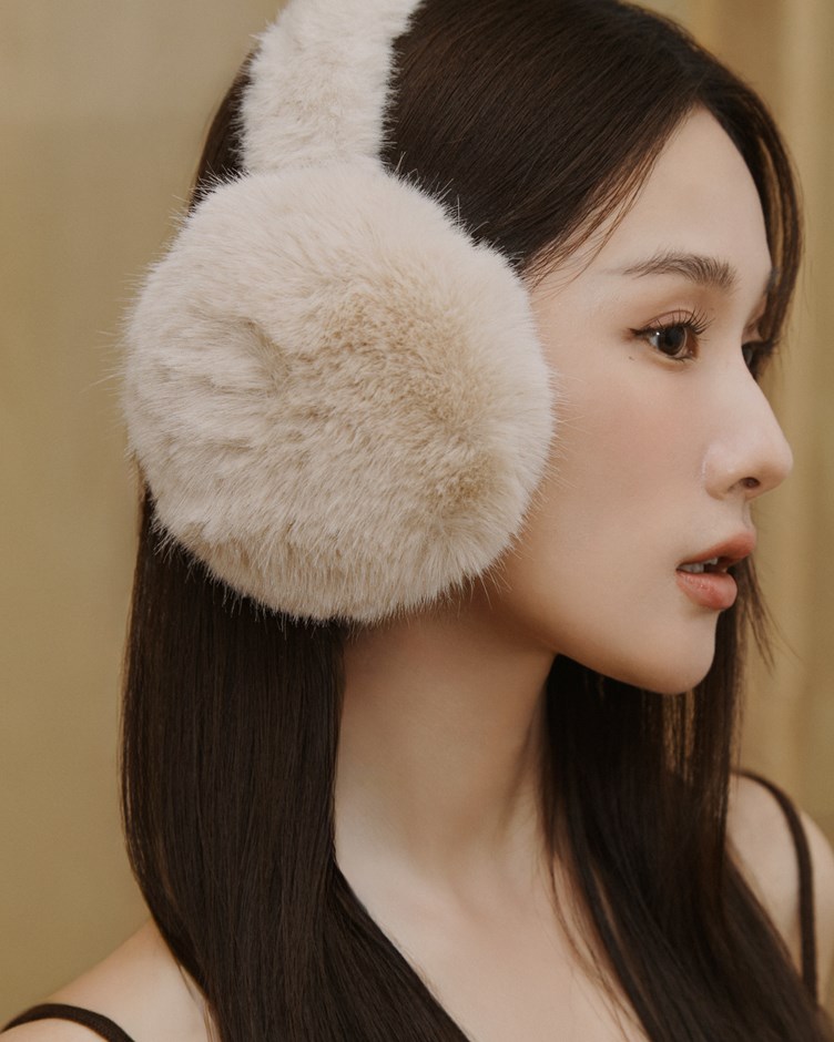 毛茸茸保暖耳罩(可折式)