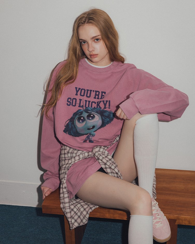 腦筋急轉彎水洗長袖圖TEE(Pixar系列)