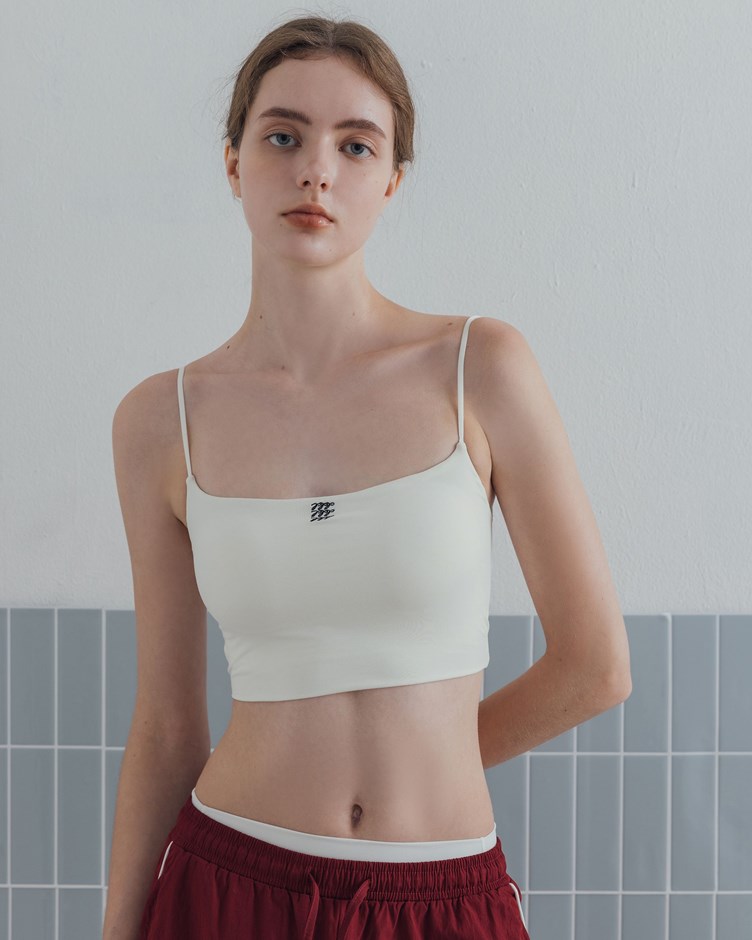 MIT品牌LOGO親膚美背bra top