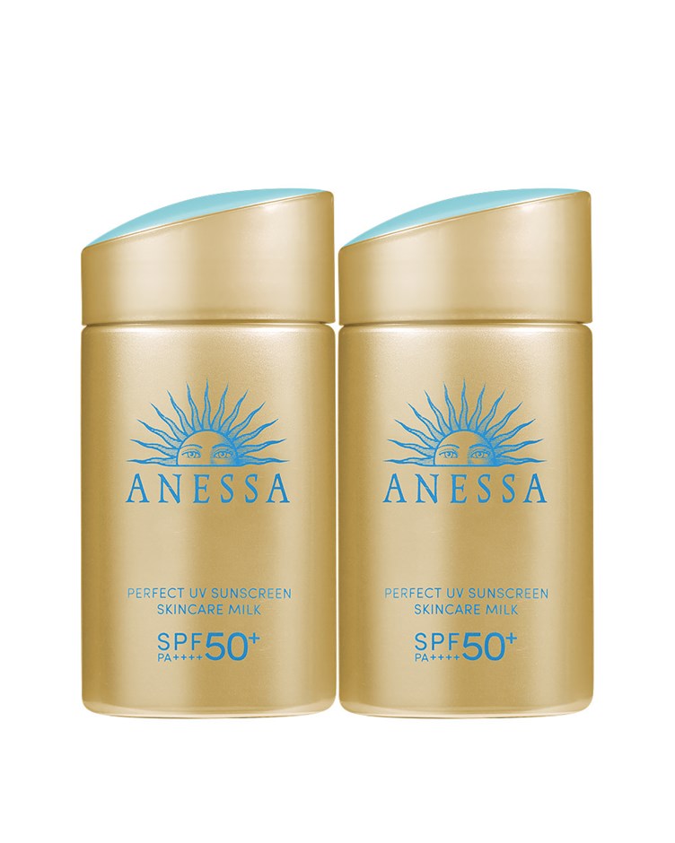 資生堂 安耐曬 金鑽高效防曬露NA 5X SPF50+‧PA++++(60ml)*2(專櫃公司貨)