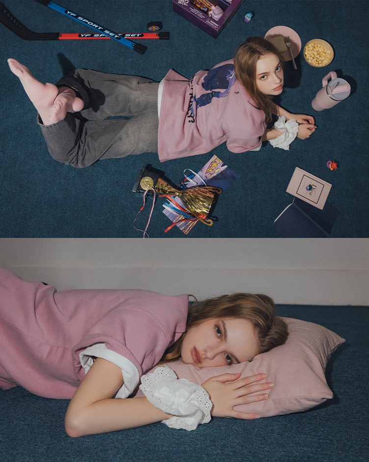 腦筋急轉彎磨毛短TEE(Pixar系列)