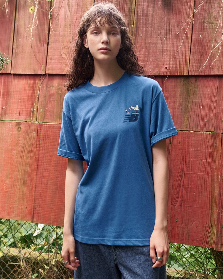 NEW BALANCE 高爾夫印花TEE