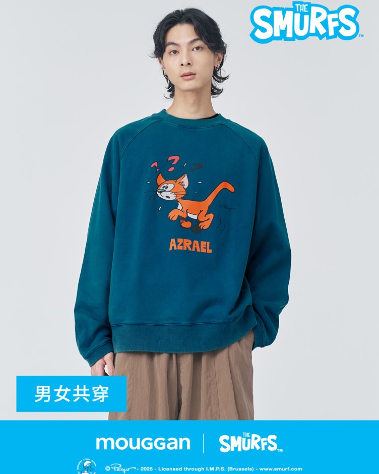 SMURF系列大學TEE (大笨貓)