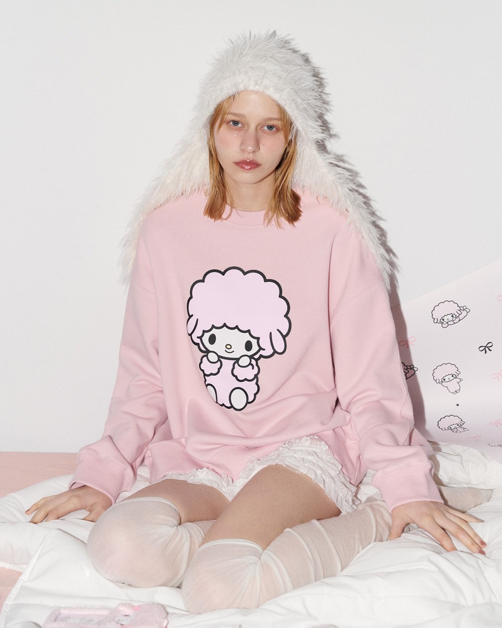 My Sweet Piano系列造型圓領大學TEE