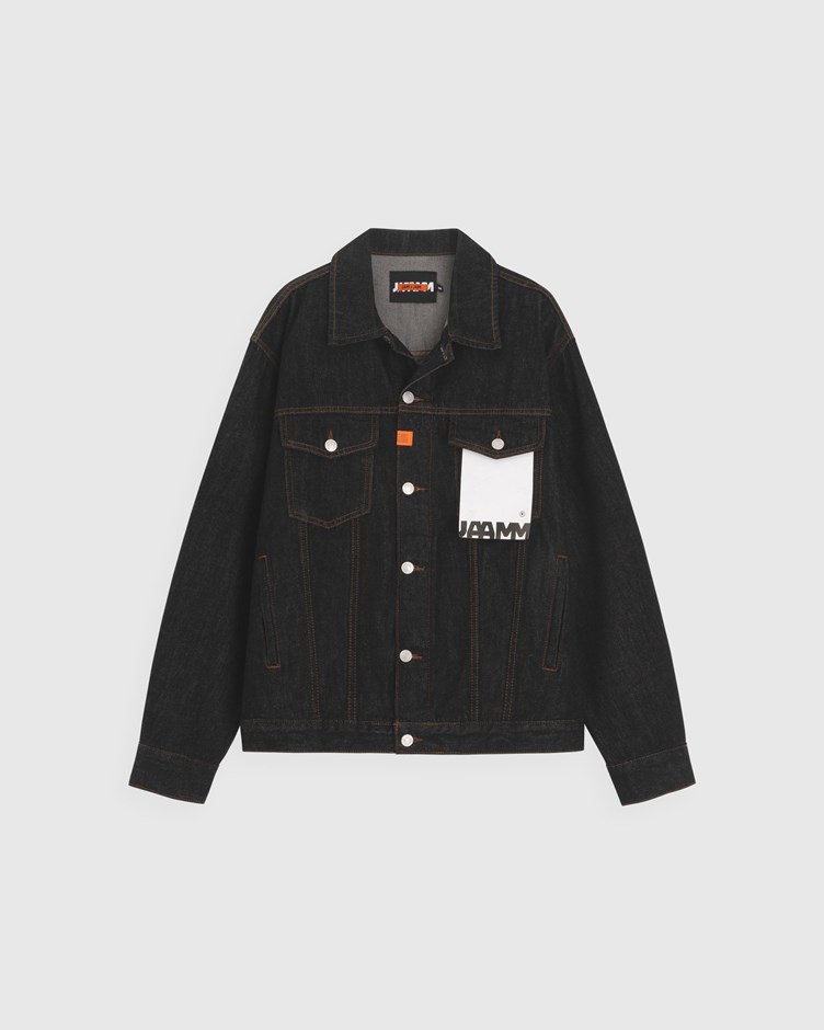 LABEL DENIM JACKET