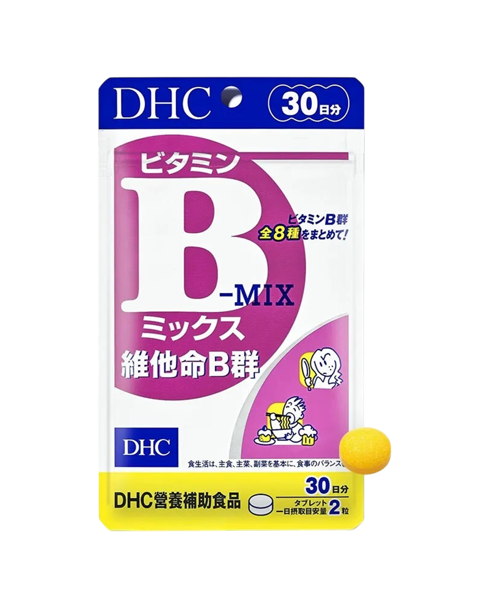 DHC 維他命B群 60粒-30日份