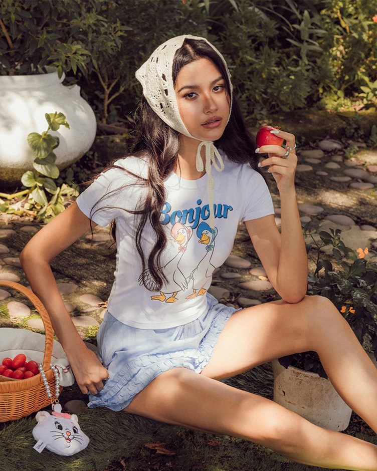 瑪麗貓合身短TEE(Disney系列)