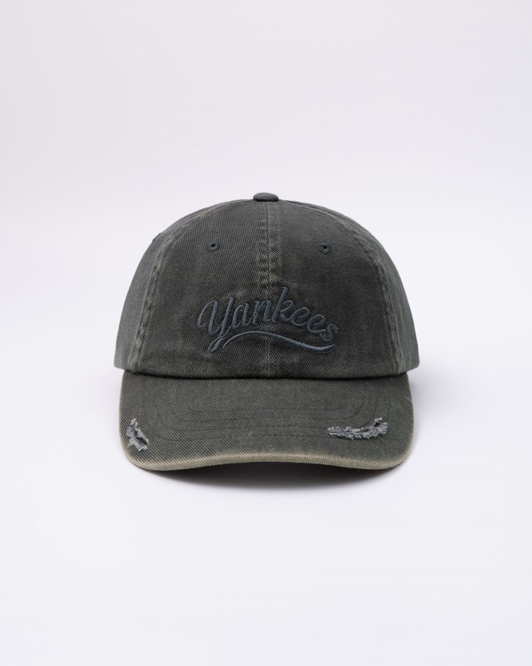 MLB 可調式牛仔丹寧軟頂棒球帽 Varsity系列 (紐約洋基隊)